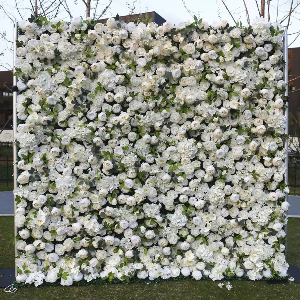 Ybliouke Flower Wall Tabric Скатает занавес