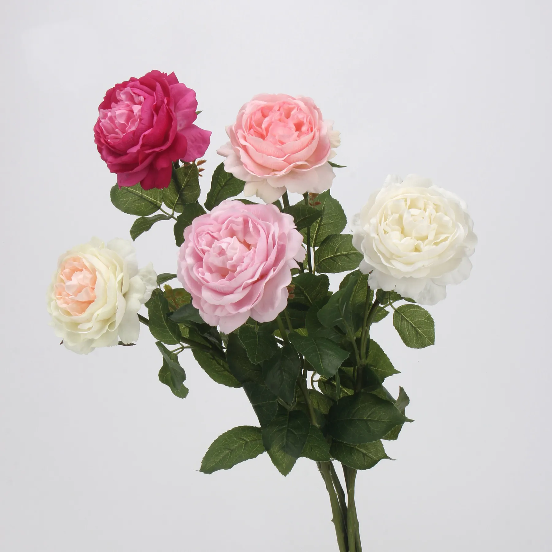 The application of large artificial flower hanging baskets
